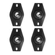 Universal 360° Rotating Self-Adhesive Wheels Set