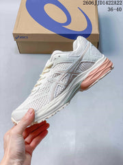ASICS GEL-FLUX Running Sneakers, Ivory and Peach