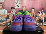 Puma Melo Basketball Shoes Burgundy Purple