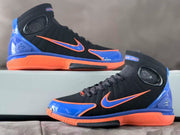 Nike Zoom Kobe 4 Basketball Shoes Black Blue Orange