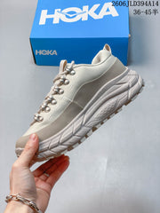 HOKA Tor Summit Low-Top Sneakers in Cream