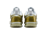 Nike 511-2 White and Gold Basketball Sneakers