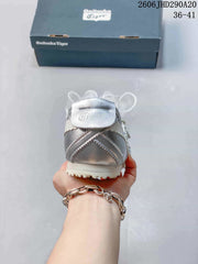 Onitsuka Tiger Mexico 66 TGRS Silver Mary Jane Shoes