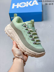 HOKA Tor Summit Low-Top Sneakers in Mint Green
