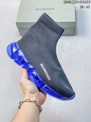 Balenciaga Sock Sneakers with Segmented Sole