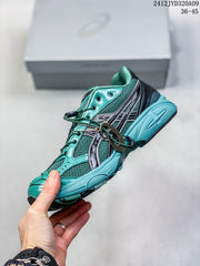ASICS GEL-KAYANO 14 Teal Mesh Running Sneakers