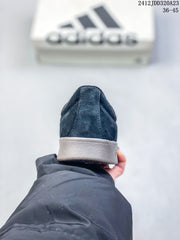 Adidas VL Court Classic Shoes in Navy and White