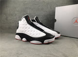 Air Jordan 13 Retro He Got Game White Black Red Sneakers