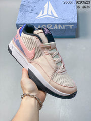 Nike Ja 1 EP Basketball Shoes, Pink and Blue, DR8786