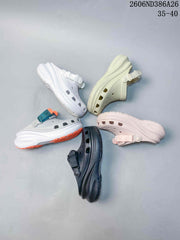 Crocs Puffed Clog Sandals with Adjustable Heel Strap