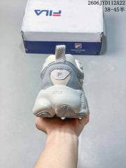 FILA FUSION Arceus Chunky Sneakers, White and Gray