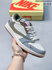 Nike Air Jordan 1 Low Travis Scott DIY Custom Sneakers