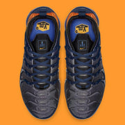 Nike Air VaporMax Plus Sneakers in Gray, Navy and Orange