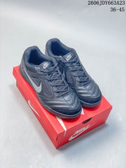 Nike Gato Low-Top Sneakers in White and Red