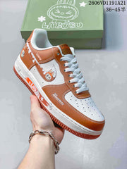 Nike Air Force 1 Low '07 LABUBU Sneakers Brown White