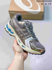 ASICS GEL-KAYANO 14 Silver Mesh Sneakers 1201A019-700
