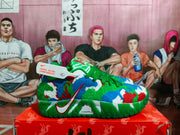 Nike Green Multicolor Basketball Sneakers