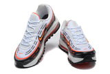 Nike Air Max Tn White Black Bright Orange Sneakers