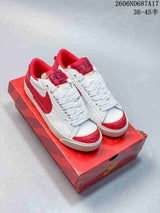 Nike Court Royale AC Sneakers White and Red 2606ND687A17