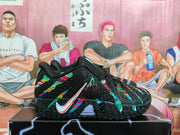 Nike Black Multicolor Basketball Sneakers