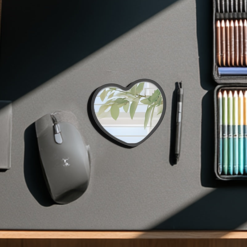 1\u002F24\u002F48pcs Portable Mini Makeup Mirrors - Compact Travel-Friendly Glass Mirrors with Floral Design, No Battery Needed, Perfect for Weddings, Mother'S Day Gifts & On-the-Go Beauty, Wedding Accessories, Polished Finish, Durable Plastic Frame