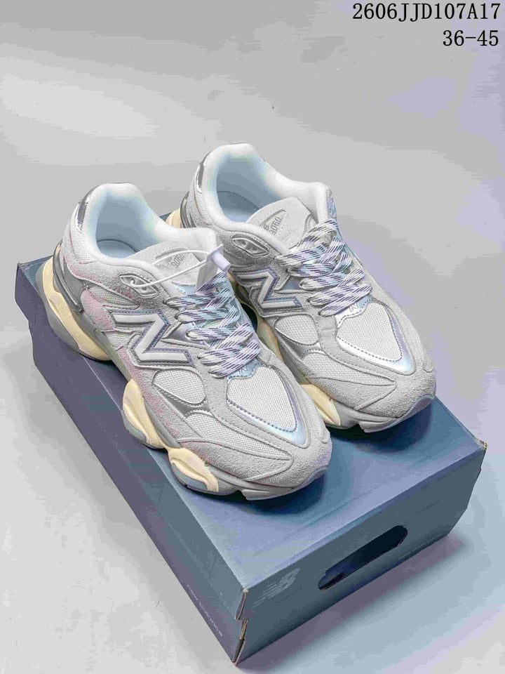 New Balance 9060 Sneakers in Grey and Silver