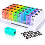 Monthly AM/PM Pill Organizer