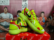 Nike Basketball Sneakers Yellow Red Black