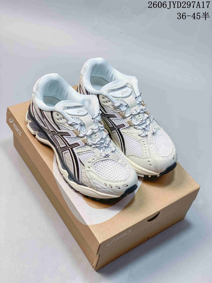 ASICS Gel-Kayano 12.1 White Running Sneakers