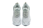 Nike Air Max 270 White and Green Sneakers