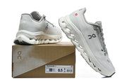 On Cloudmonster 3 Running Shoes in Light Gray