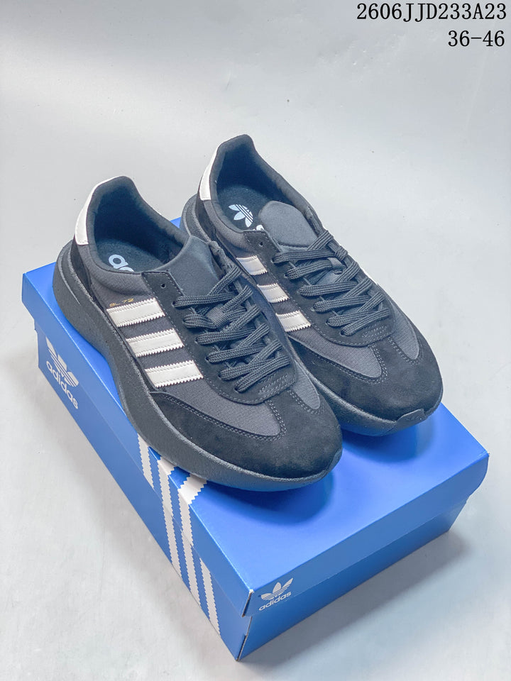 adidas Originals SL 72 Pro Sneakers in Grey and Black