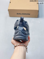 Salomon XA Pro 3D Amphib Low-Top Trail Shoes, Gray