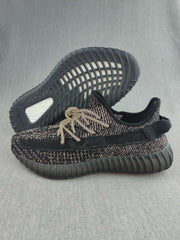 Yeezy 350 V2 Black Reflective-Style Sneakers