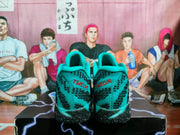 Nike Grizzlies Basketball Sneakers Teal Black