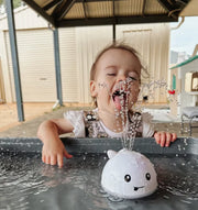 Spraying Whale Bath Toy | LED Light-Up Water Toy for Babies & Toddlers