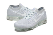 Nike Air VaporMax Flyknit White Grey Sneakers 849558-100