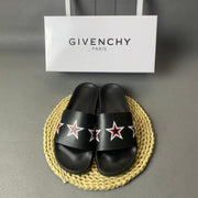 Givenchy Slide Sandals with Graphic Strap