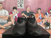 Nike Black Basketball Shoes with Red Accents