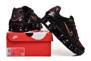 Nike Shox TL Black and Orange Sneakers