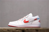 Jordan Low-Top Sneakers White Red Iridescent 554723-104