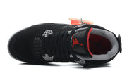 Jordan Air Jordan 4 Retro Black Red Sneakers