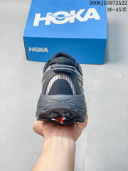 HOKA Mafate Speed 4 Lite Trail Running Shoes, Silver Gray