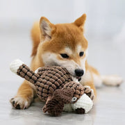 Durable Plush Dog Toy | Squeaky Chew Toy for Aggressive Chewers