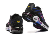 Nike Air Max Plus Black Pink and Blue Sneakers