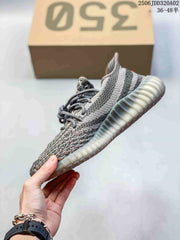 Adidas Yeezy Boost 350 V2 Gray Orange Sneakers