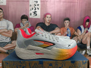 Brooks Hyperion Max Running Shoes White Gray Orange