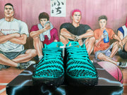 Nike ZoomX Basketball Sneakers in Teal and Black