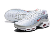 Nike Air Max Plus Sneakers White Silver Red