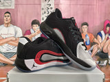 Jordan Black White Red Basketball Sneakers